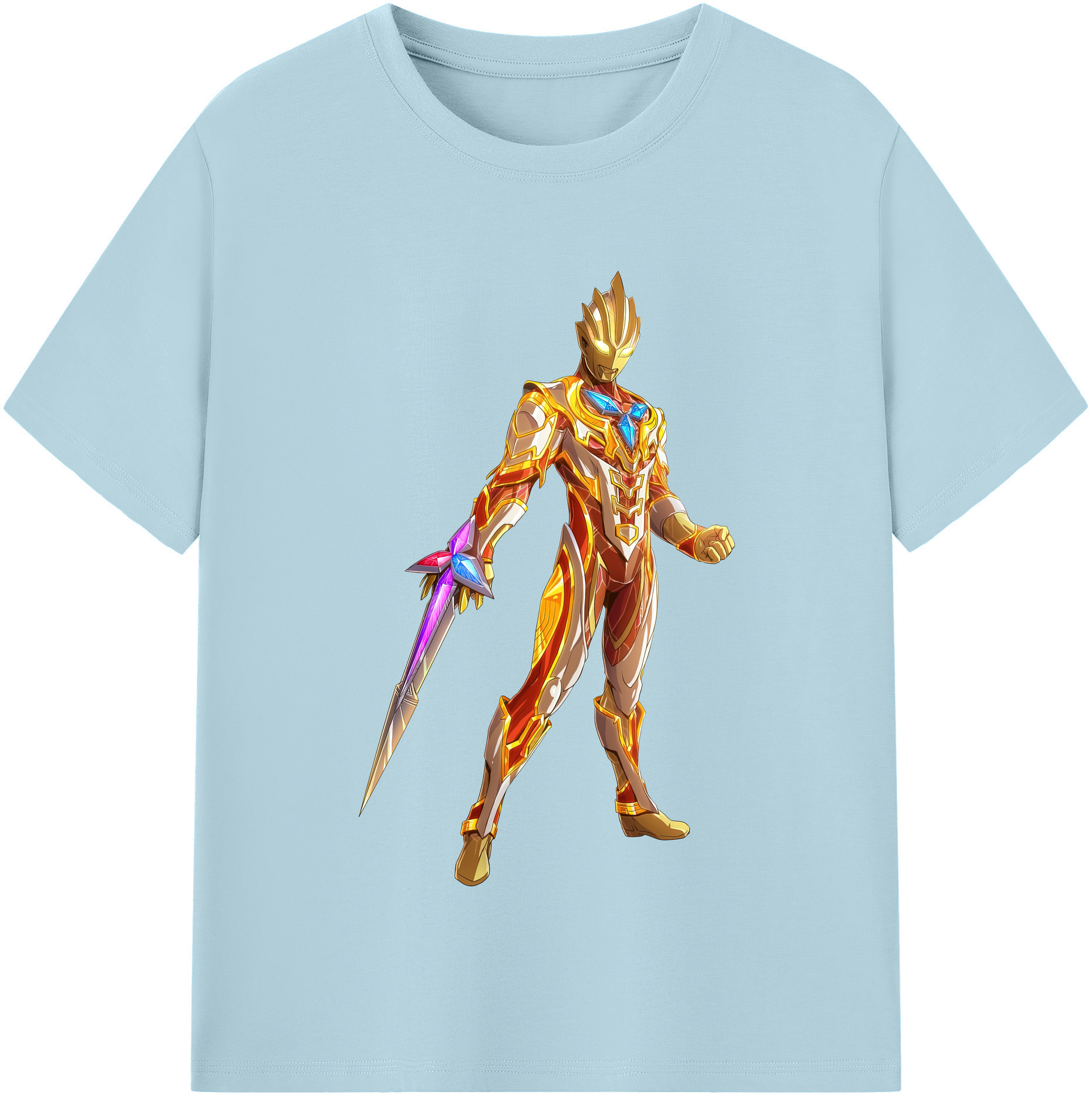 （画像用） ウルトラマン Ultraman 綿100％半袖Tシャツ（フロントプリント）